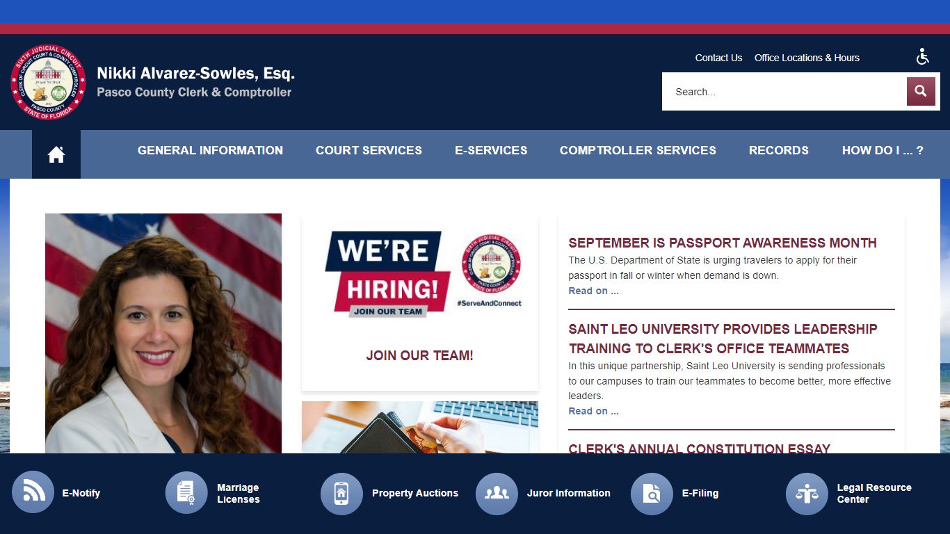 Pasco County Clerk, FL | Official Website